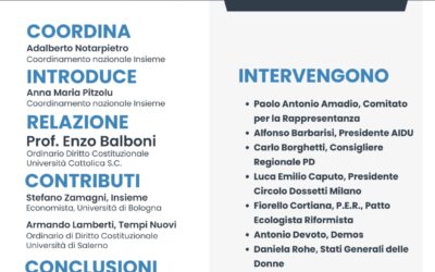 NO al premierato: convegno sabato a Milano